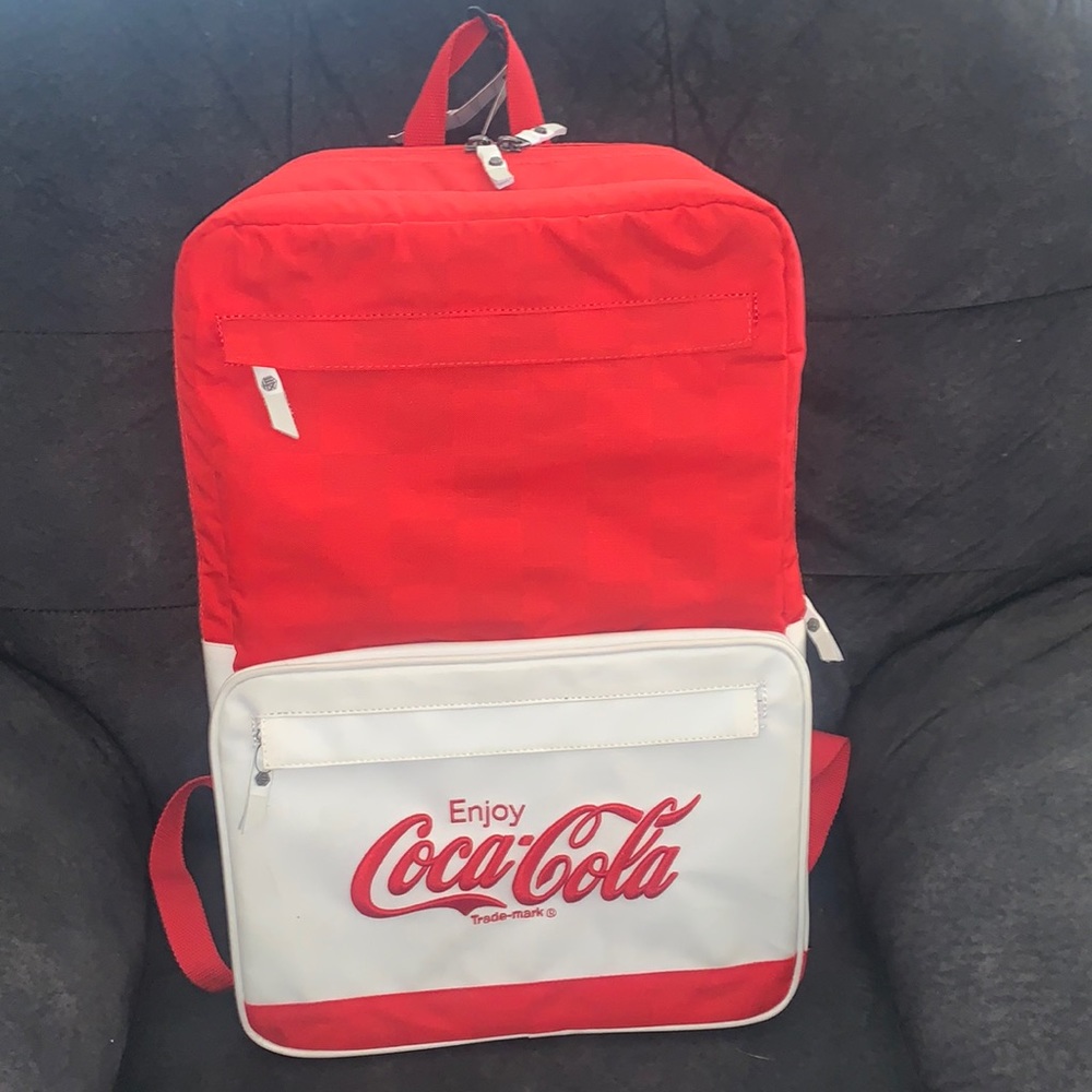 HEX X COCA COLA collab sneaker backpack never used with tags
